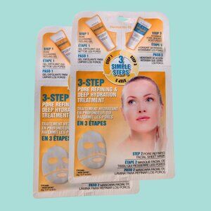 2 Pack Dermactin-TS 3-step Pore Refining Deep Hydration Treatment